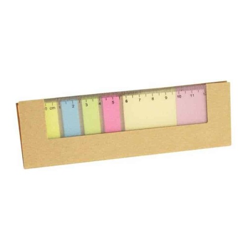 Memo set Tapa carton + Regla N23