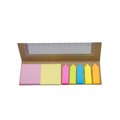 Memo set Tapa carton + Regla N23