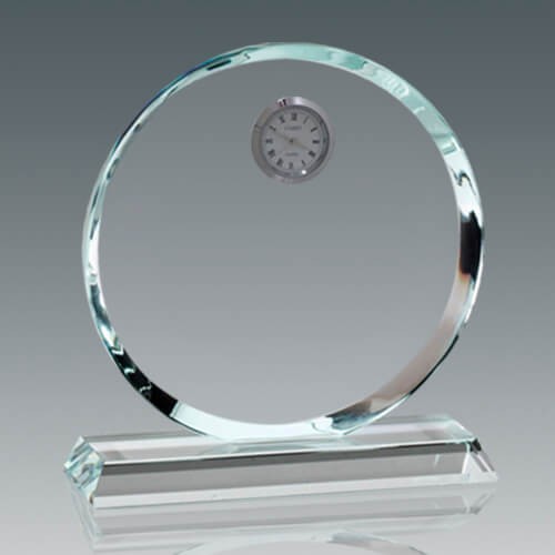 Galvano Cristal Reloj Circular CC 01