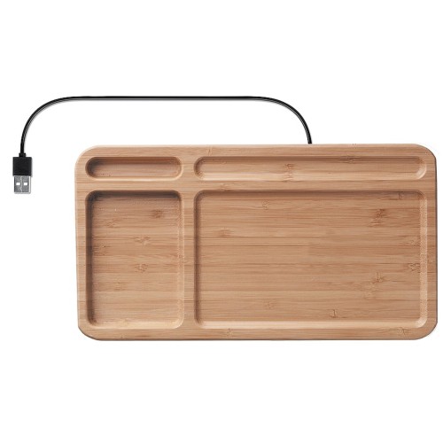 Cargador Bamboo Inalámbrico Escritorio T70