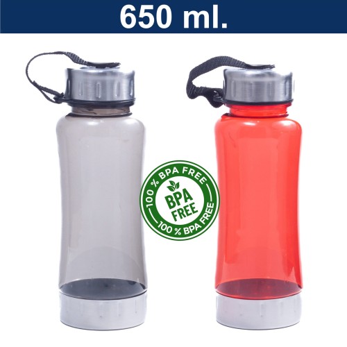 Botella Plástica + Acero Inoxidable Deportiva M39