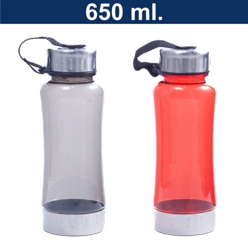 Botella Plástica + Acero Inoxidable Deportiva M39