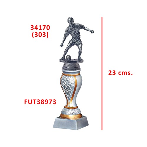 Trofeo Resina y Figura Plástica FUT 02 FUT01 FUT03