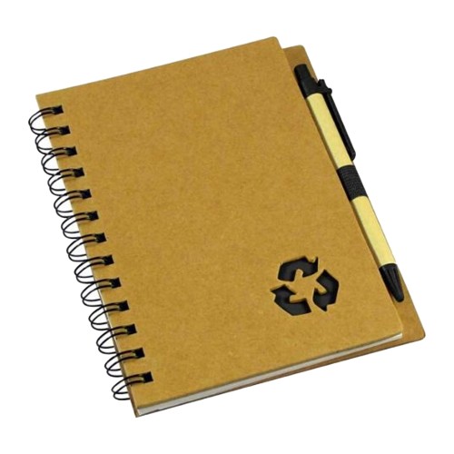 Cuaderno - Libreta Tapa Cartón Ecológico Compost N49