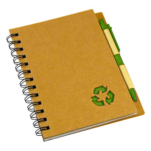 Cuaderno - Libreta Tapa Cartón Ecológico Compost N49