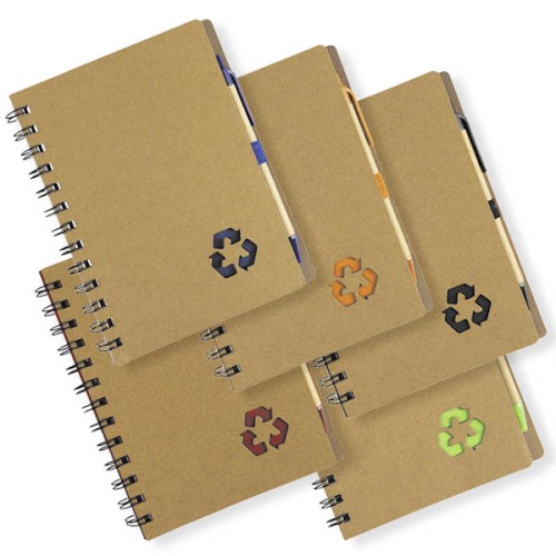 Cuaderno - Libreta Tapa Cartón Ecológico Compost N49