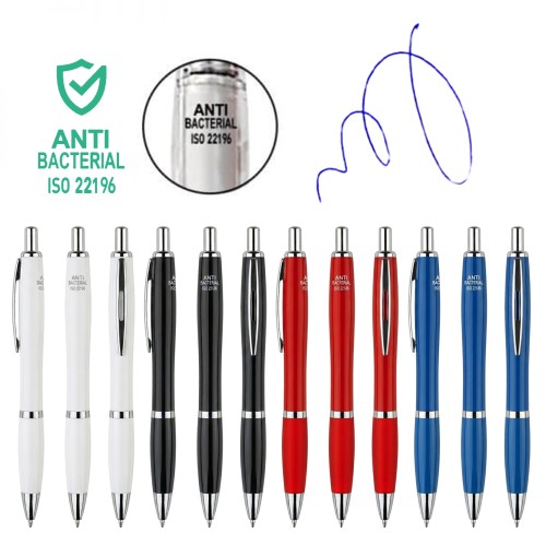 Bolígrafo Lápiz Plástico Anti-bacterial CO20