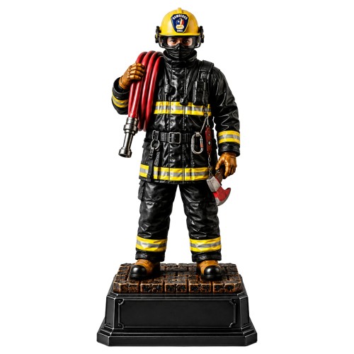 Trofeo Resina Bombero BOMB10