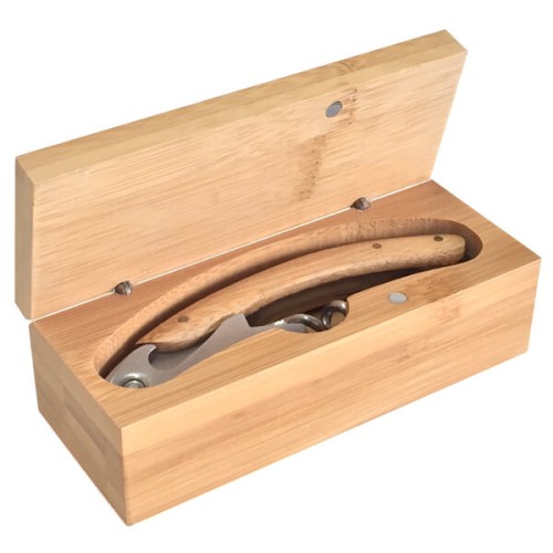 Descorchador Bamboo Vino W8