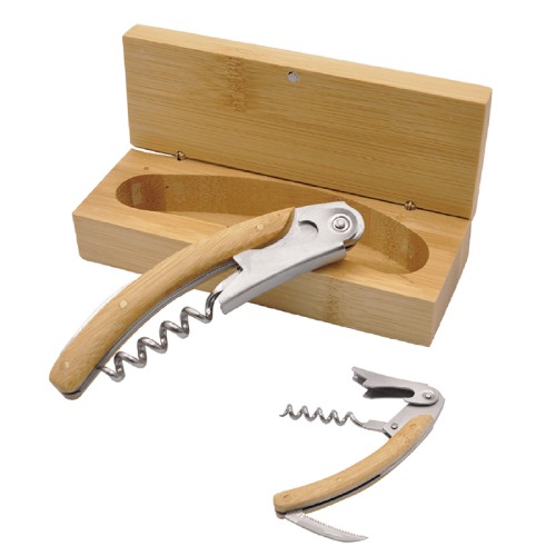 Descorchador Bamboo Vino W8