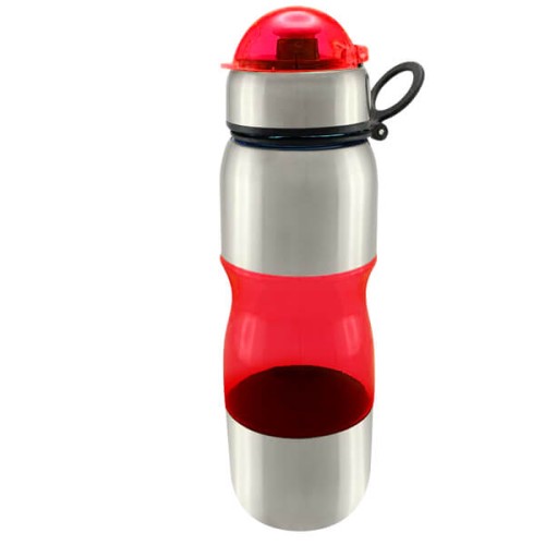 Botella Plástica + Acero Inoxidable Caramayola Deportivo M26