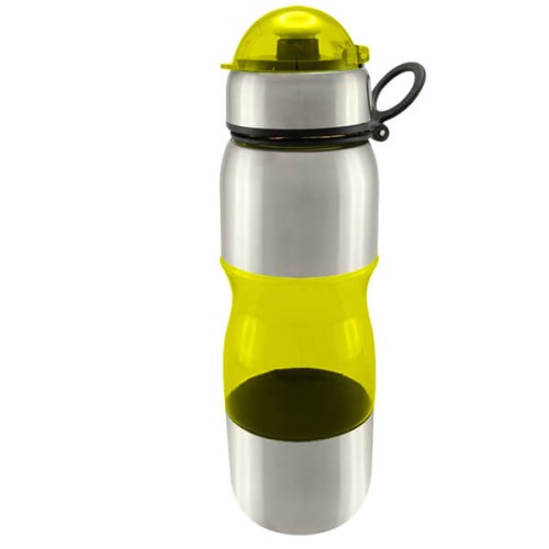 Botella Plástica + Acero Inoxidable Caramayola Deportivo M26