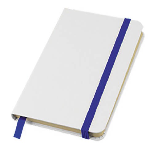 Cuaderno - Libreta Tapa Simil Cuero PU White N42