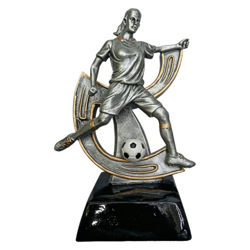 Trofeo Resina Futbolista Femenina FUT10